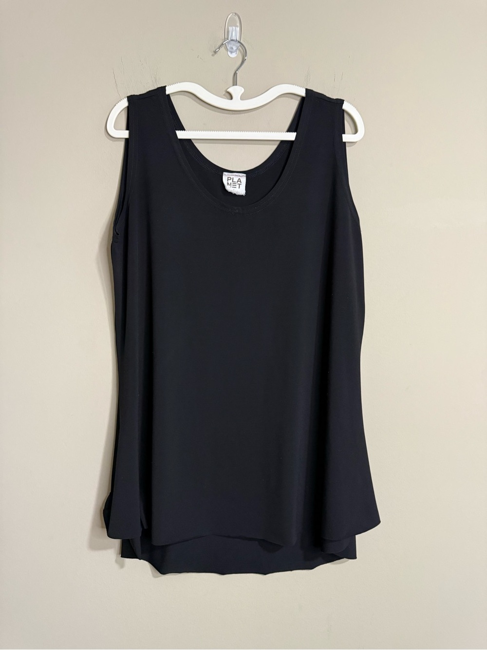 Planet Black Sleeveless Tank Top